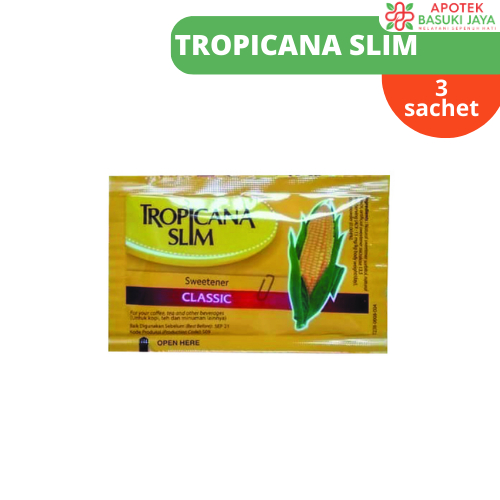

TROPICANA SLIM REPACK per 3 sachet