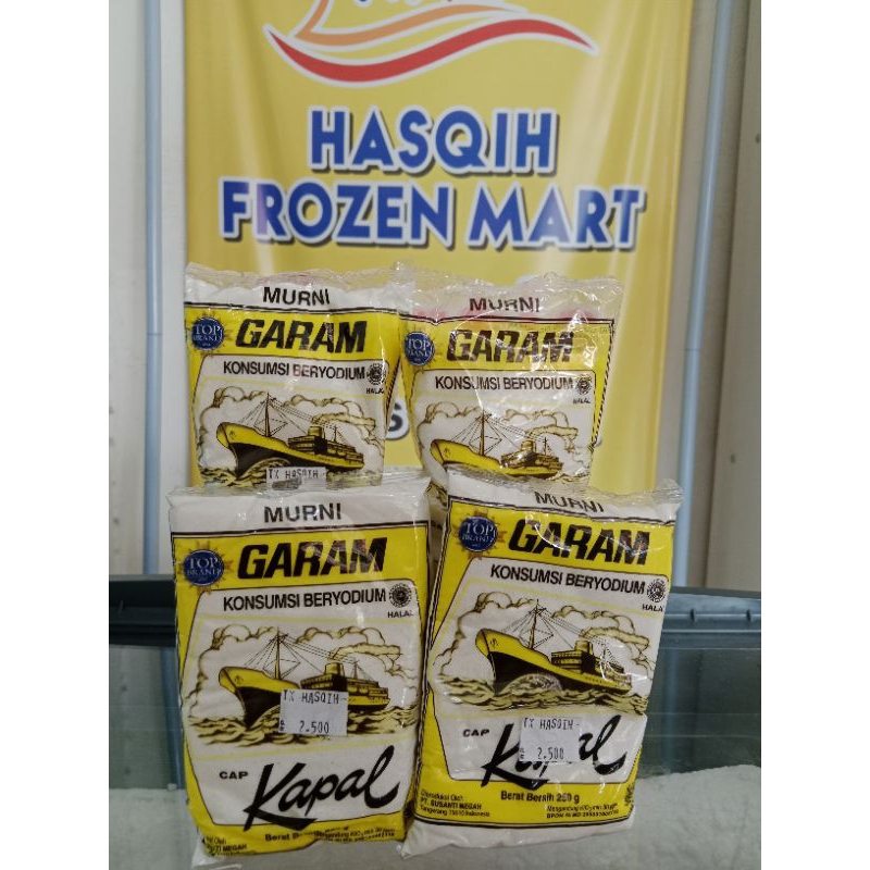 

Garam Kapal 250gr