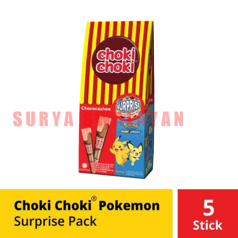 

Choki Choki Surprise Chococashew 45 gr isi 5 Stik x 10 gr #CNS