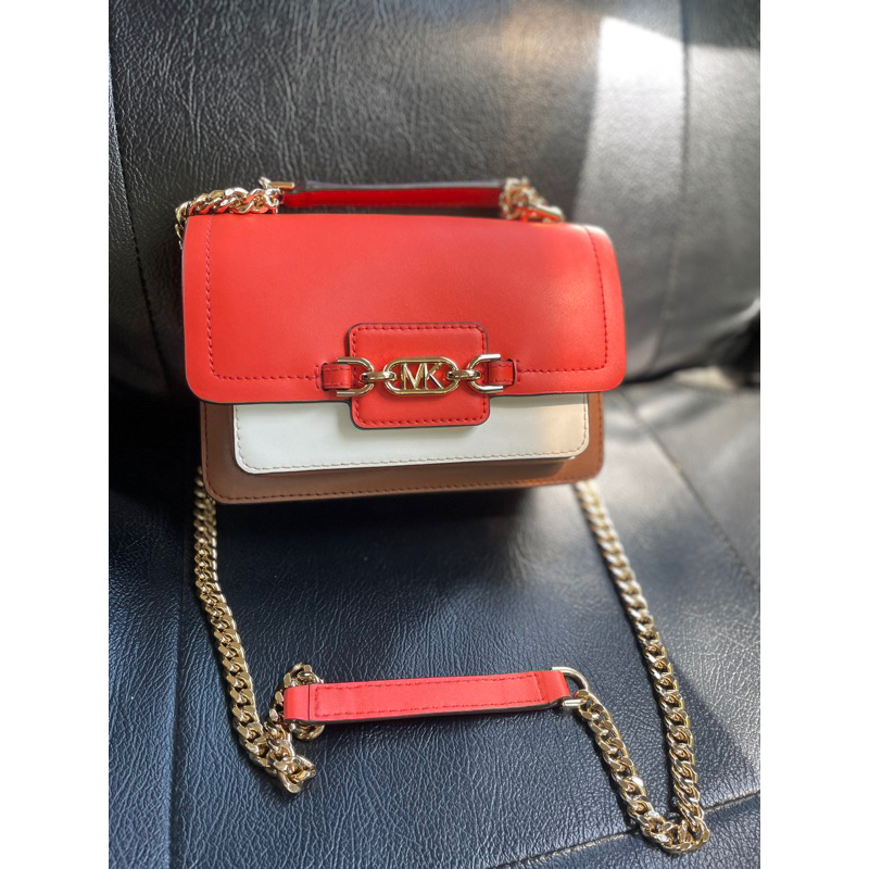 Prelove MK Heather Small Leather Crossbody ORIGINAL100%