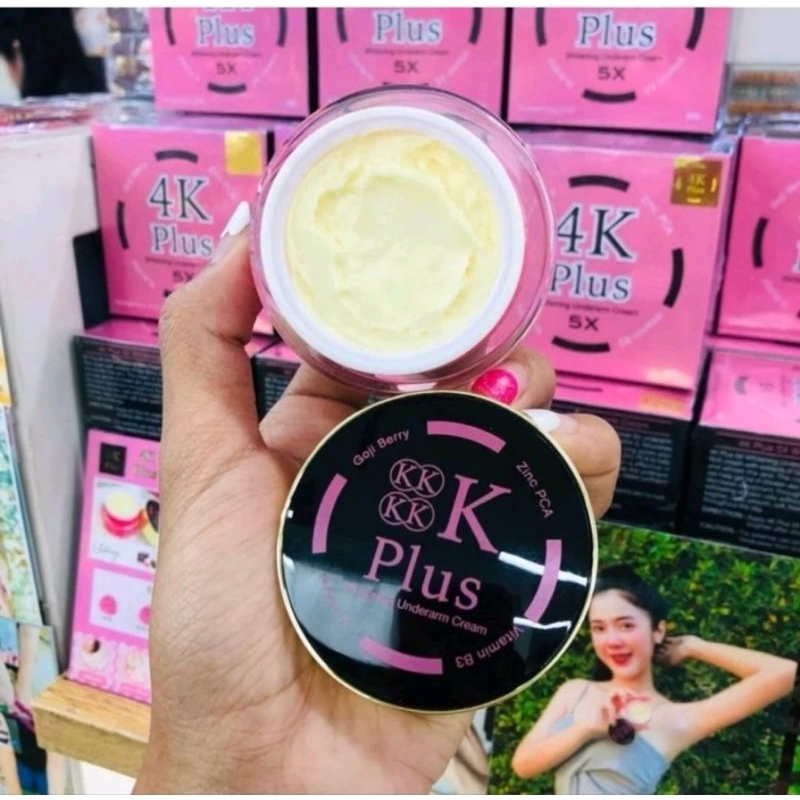 4K PLUS 5X WHITENING NIGHT CREAM, UNDERARM CREAM, DAY CREAM SPF 15 PA+++ , BB CREAM, WHITENING SERUM