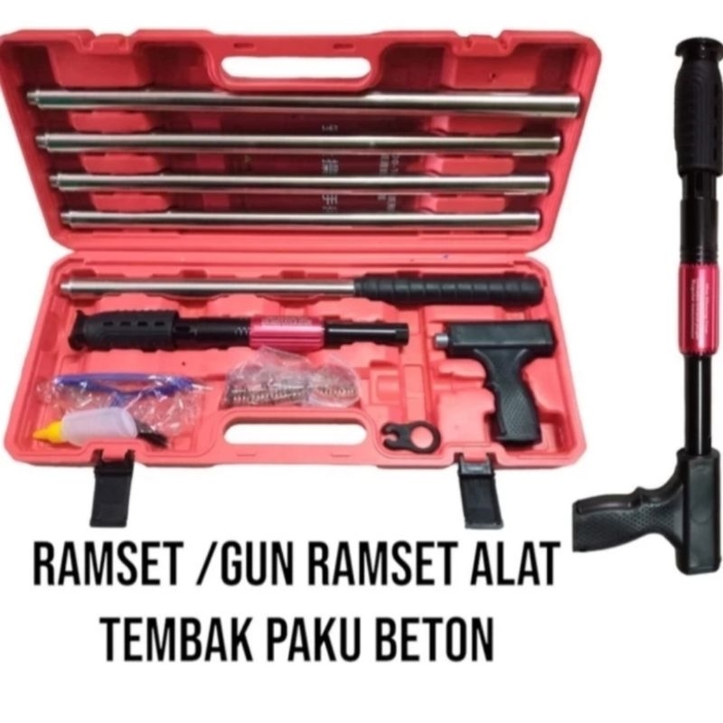 Alat Tembak Paku Beton / Gun Ramset