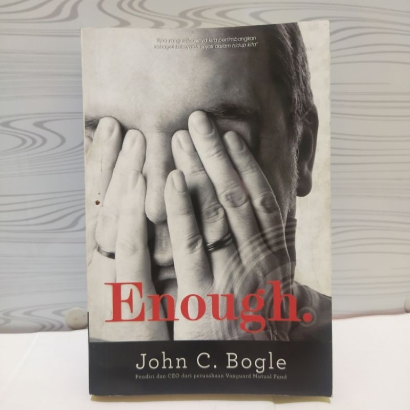 Buku Enough by John C. Bogle