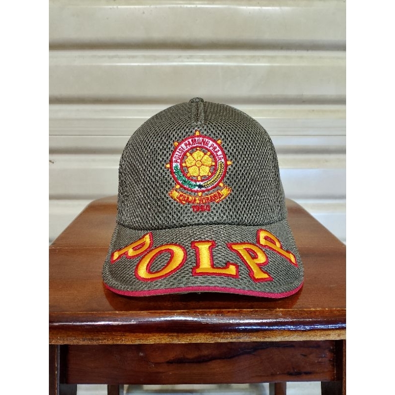 Topi Jaring SATPOL PP Topi Satpol pp Hijau