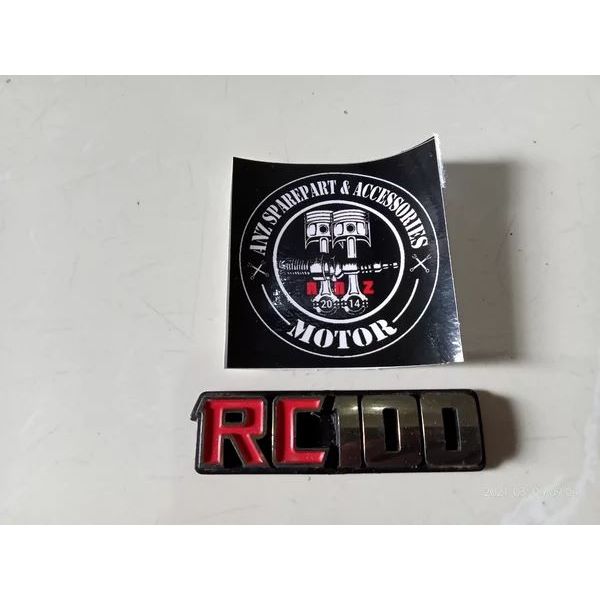 Emblem - logo Suzuki RC100 RC 100