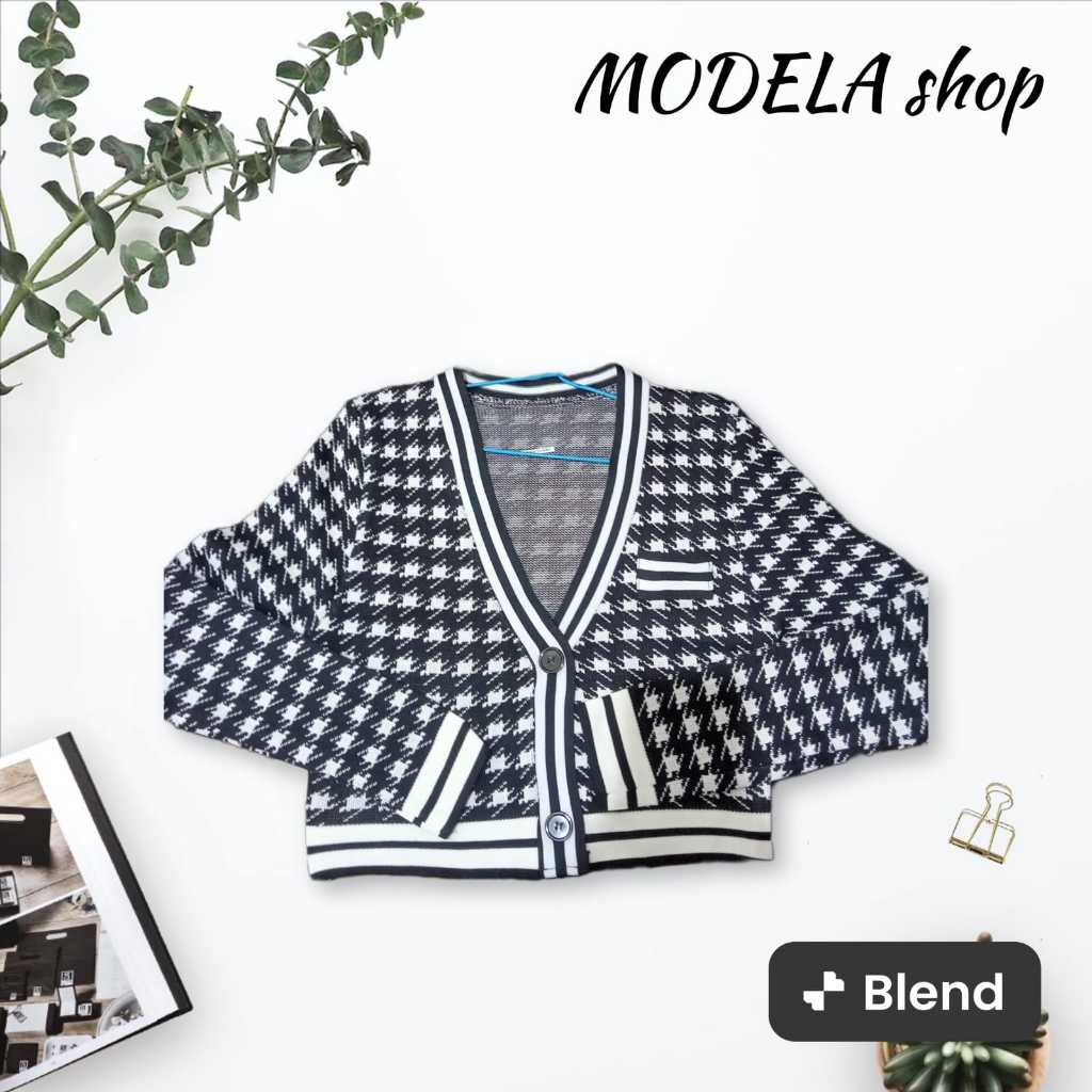 Cardigan rajut/atasan wanita/baju korea kekinian