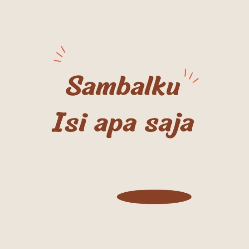 

isi apa saja di sambalku 100% amanah