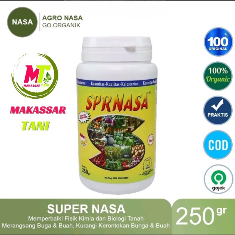SUPER NASA PUPUK ORGANIK UNTUK Meningkatkan kesuburan tanah, Memberikan unsur hara yang lengkap unsu