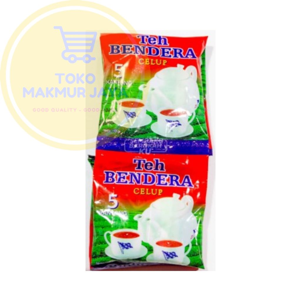 

BENDERA TEH CELUP 5" RENCENG | 6pcs