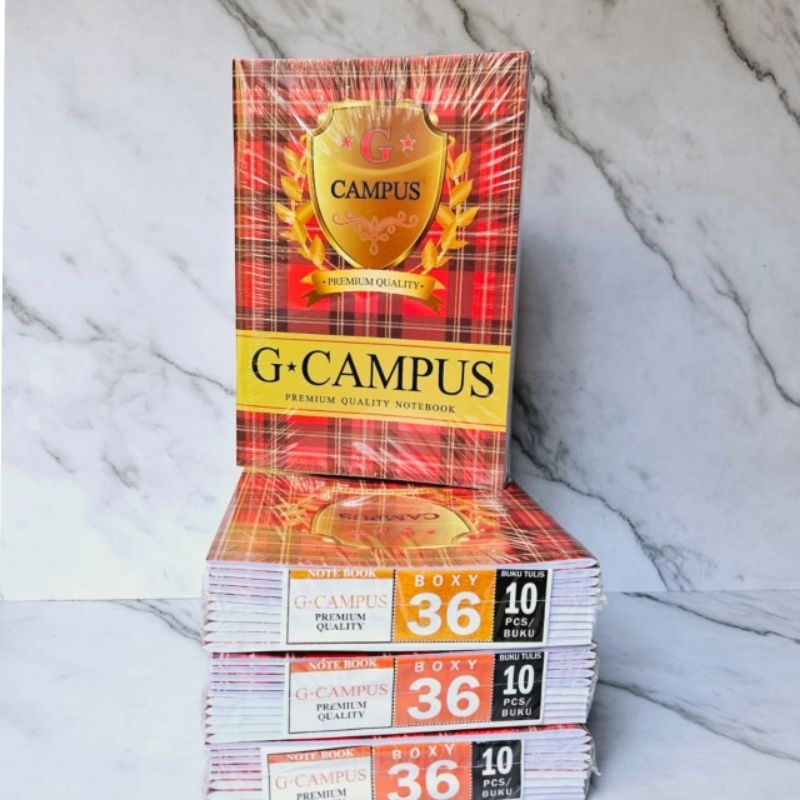 

Buku Tulis G Campus uk boxy maxy panjang isi 36 lembar 10 buku