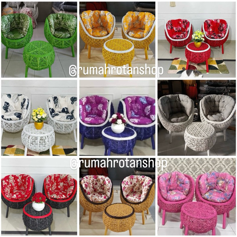 Kursi Teras Brekele Set jok full dakron