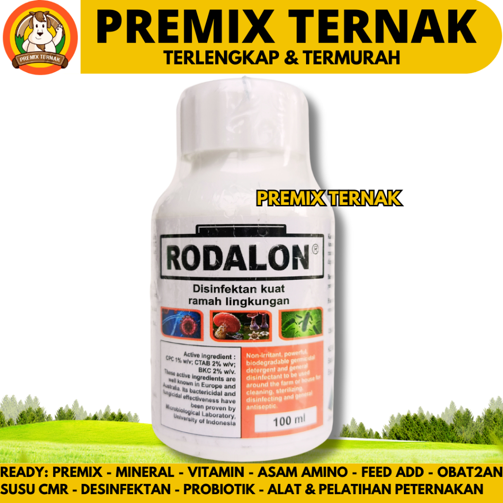 RODALON 100ml - Cetadest BKC 100ml - Disenfektan Pembasmi Virus Kuman Kuman Bakteri