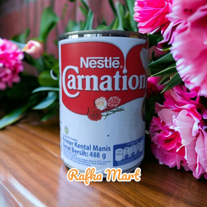 

Susu Carnation Krimer kental manis Nestle netto 488g