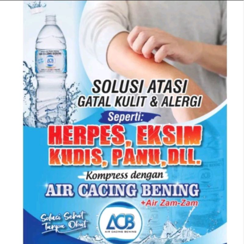 

Air Cacing Bening Original (ACB) 330 ML, Solusi sehat tanpa obat, menyembuhkan berbagai macam penyakit