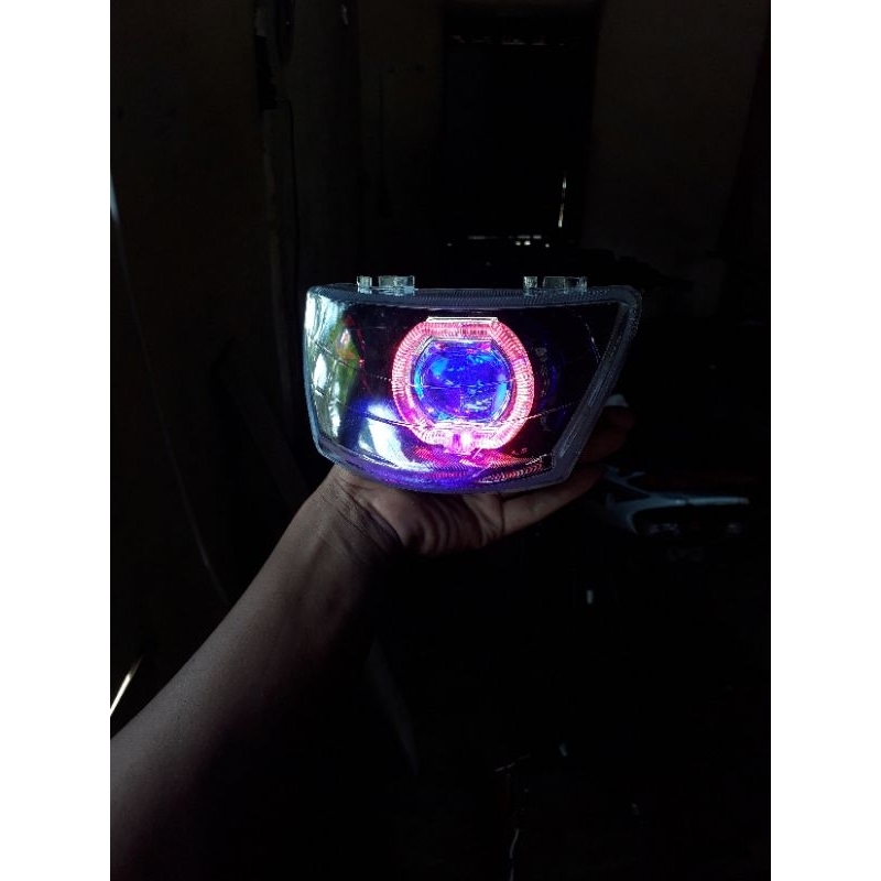 Reflektor lampu depan fiz r biled super terang.Lampu biled vega fiz r