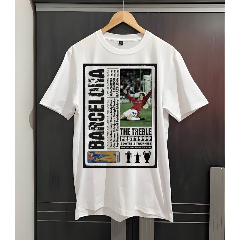 KAOS MANCHESTER UNITED TREBLE 1999 BARCELONA KAOS BOLA