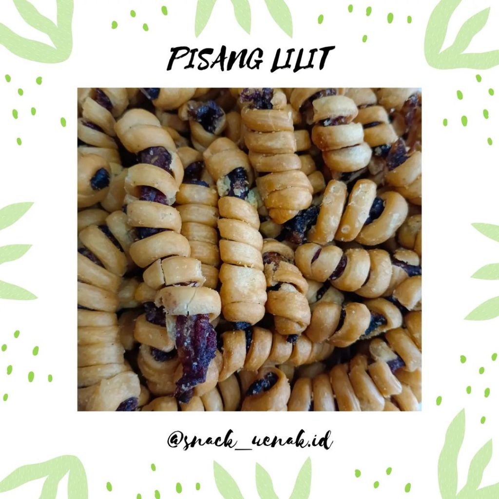 

SNACK KILOAN PISANG LILIT 250 GRAM | CEMILAN MURAH MAKASSAR