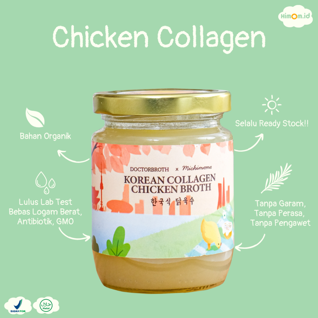 

LE DOCTORBROTH x Michimomo - KOREAN COLLAGEN BROTH - CHICKEN