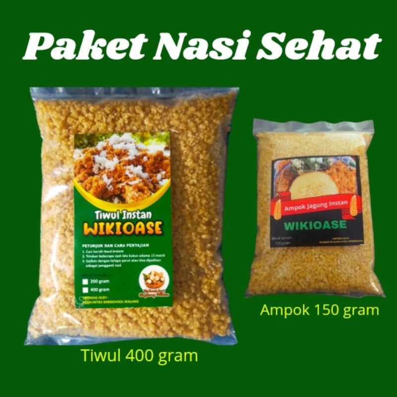 

Paket Nasi Tiwul Ampok Jagung Instan Rendah Kalori Cocok Untuk Diet Diabetes Wikioase