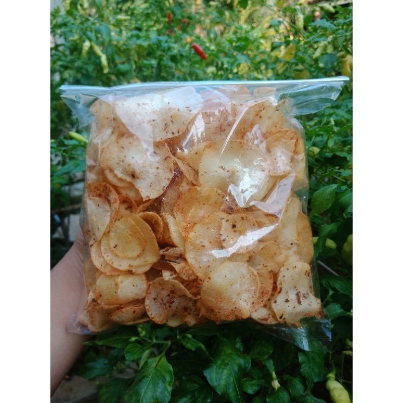 

Keripik Singkong Extra Pedas Daun Jeruk 250gr