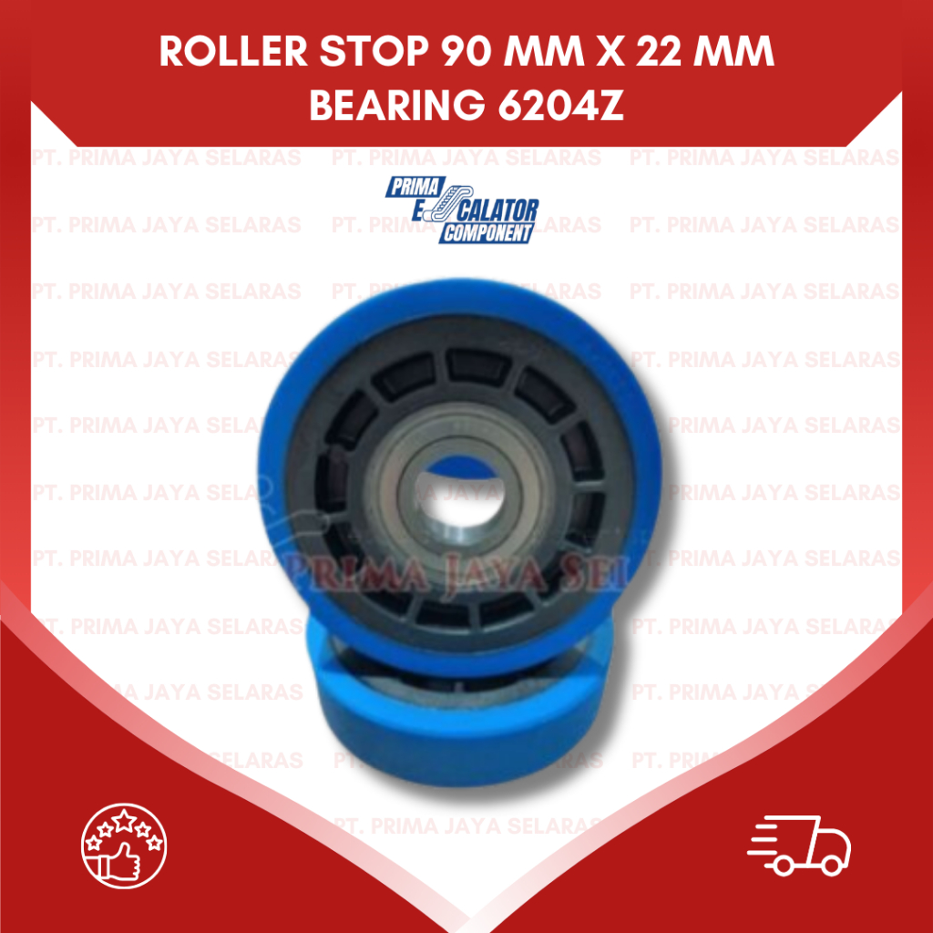 ROLLER STEP ESCALATOR  DIAMETER 90 MM X 22 MM BEARING 6204Z