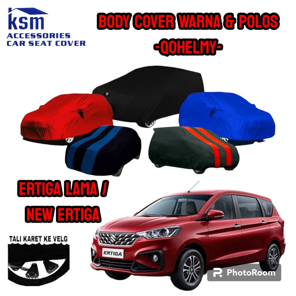 SELIMUT MOBIL SARUNG MOBIL  WARNA PREMIUM - ERTIGA LAMA / NEW ERTIGA