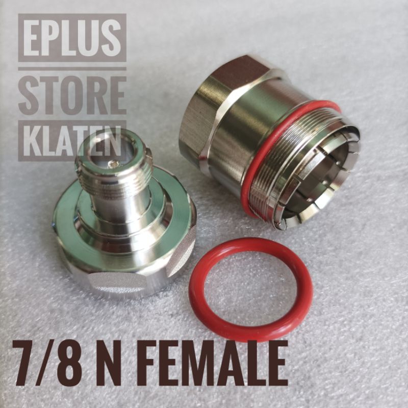Konektor 7/8 N Female Ldf5 heliax 7/8 N female N sambungan KN141