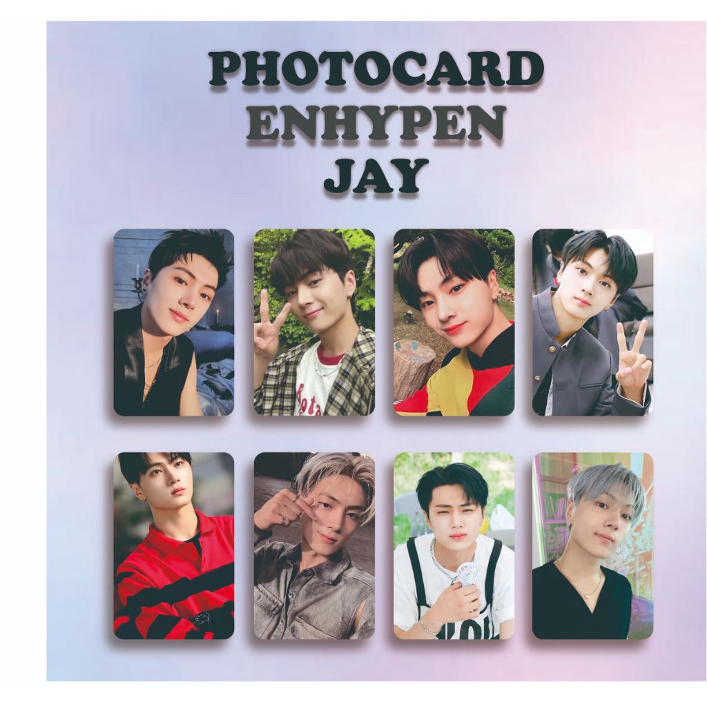 PC PHOTOCARD JAY ENHYPEN UNOFFICIAL