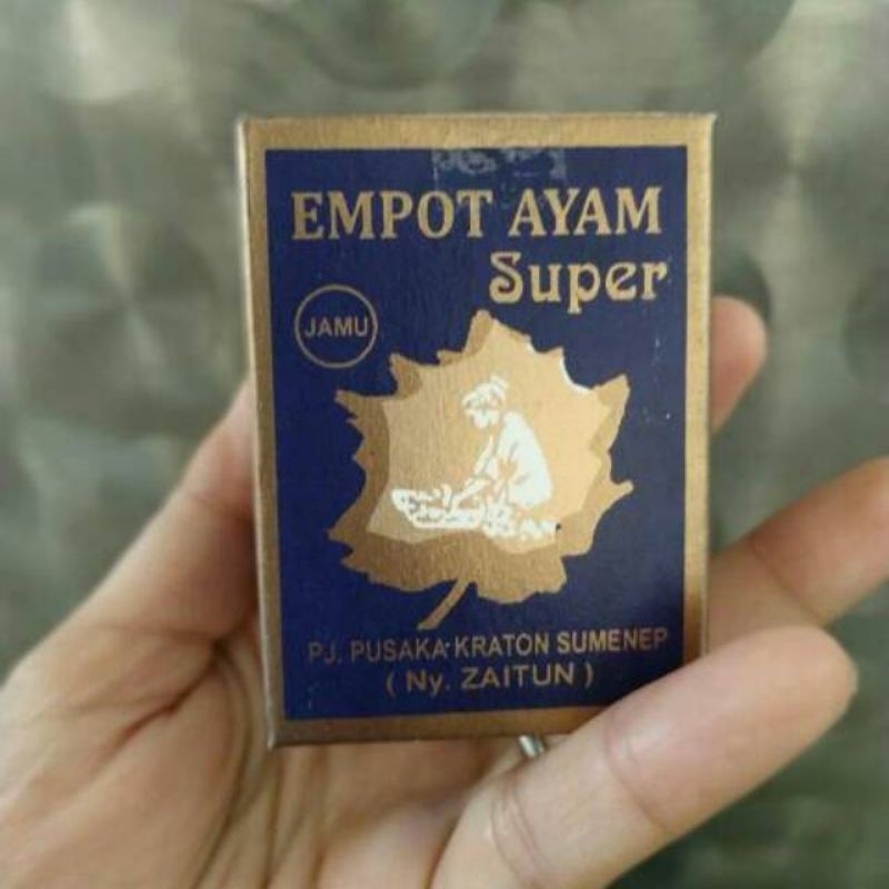 EMPOT AYAM SUPER NY.ZAITUN ASLI 100% (LANGSUNG PABRIK) EMPOT EMPOT AYAM MADURA ASLI SUMENEP