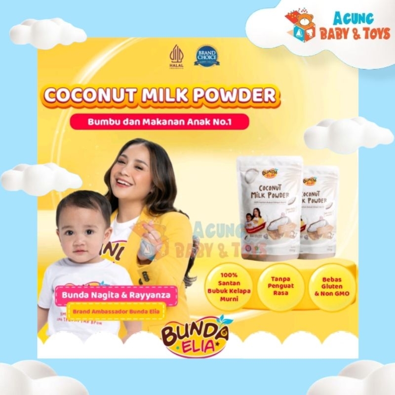 

Bumbu bunda elia organic coconut milk powder / bubuk santan organik 150g