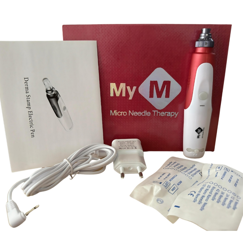 Dermapen MyM Microneedle System Mesotherapy Device Alat Buat Bb Glow Penghilang Bopeng Sulam Wajah