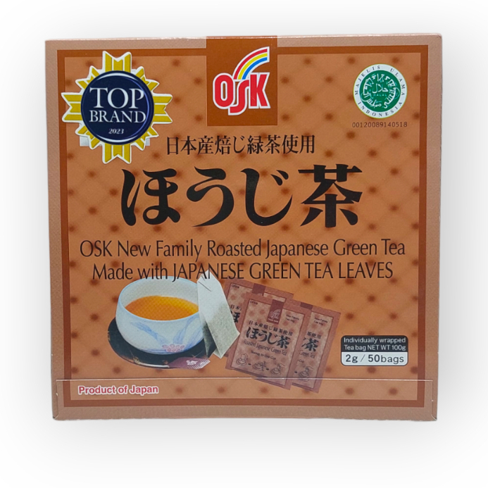 

OSK japanese Green Tea Roasted Teh hijau Jepang isi 50 sachet