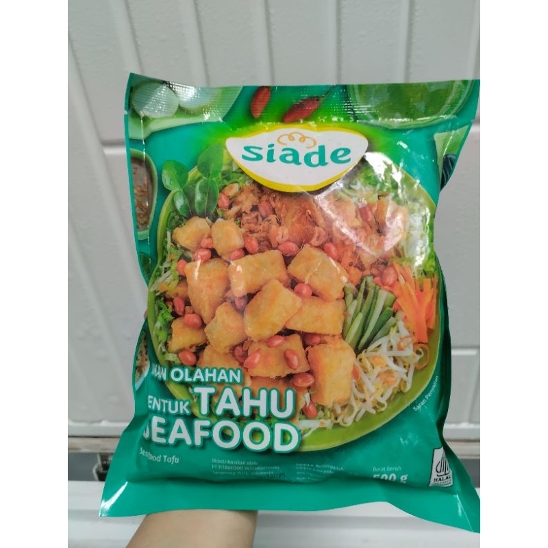 

Siade Ikan Olahan Bentuk Tahu Seafood uk 500gr