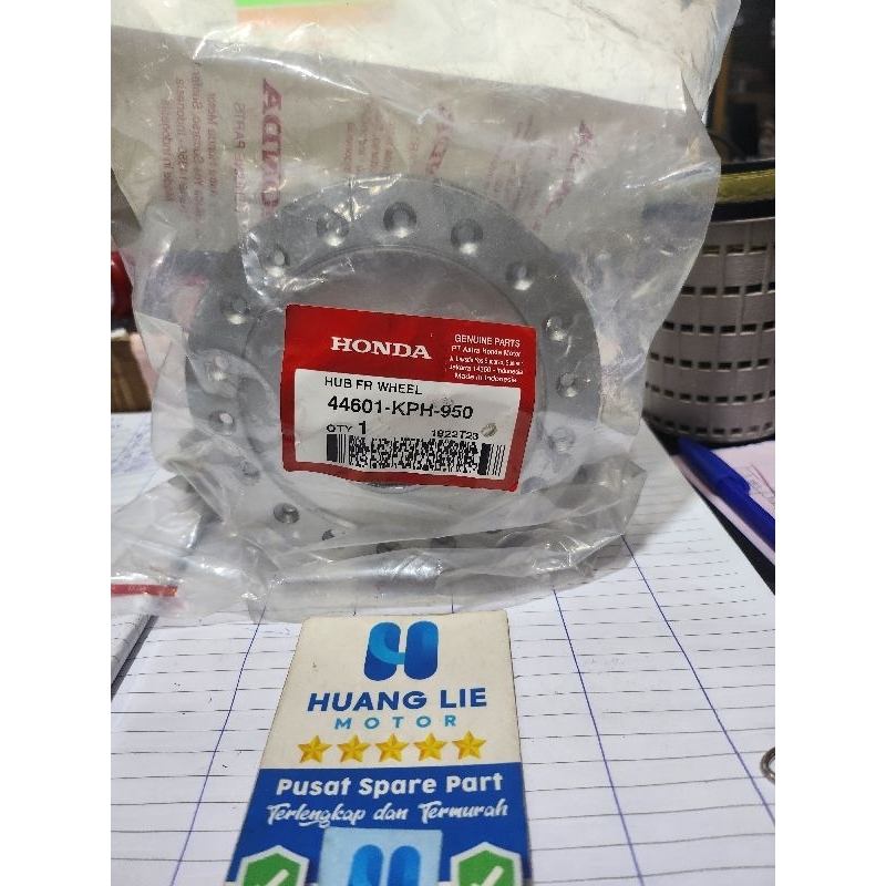 tromol depan karisma / supra x 125 cakram asli 44601kph950