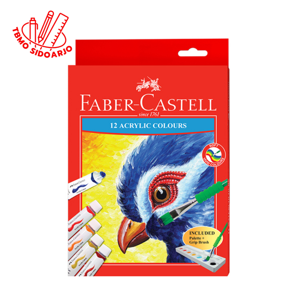 

TBMO Faber Castell Acrylic Color Cat Akrilik 12 Warna 572312