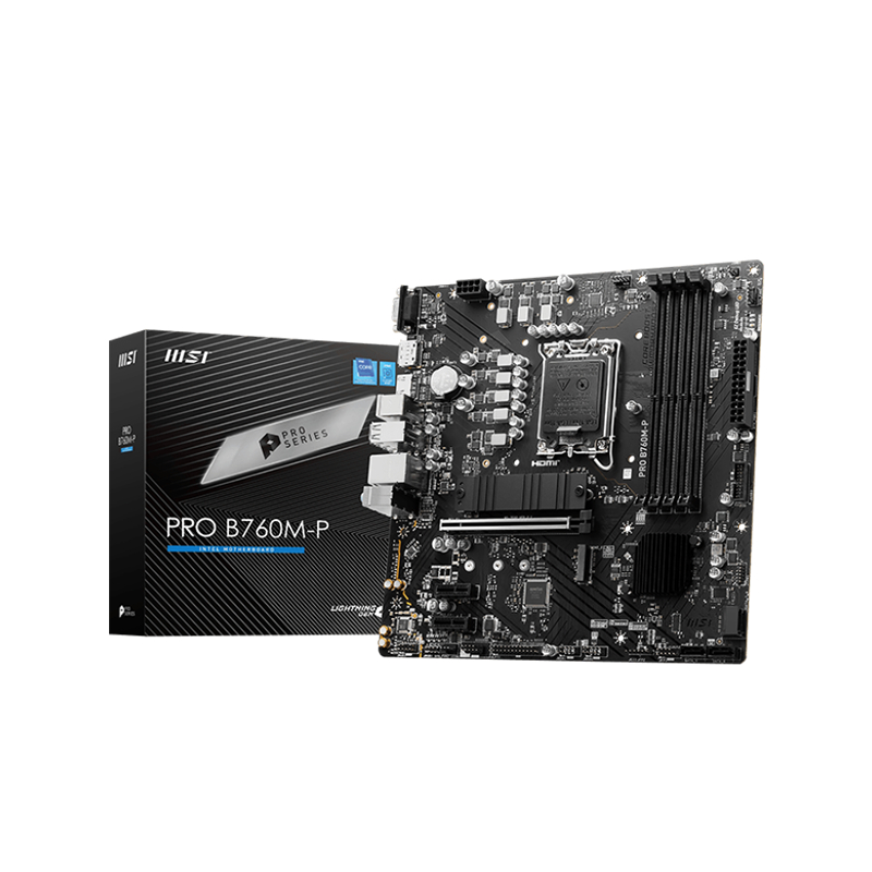Motherboard MSI PRO B760M-P INTEL B760 LGA 1700 DDR5