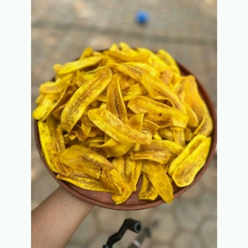 

keripik pisang original gurih 1 KG HALAL 100%