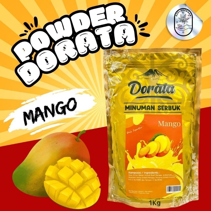 

Dorata powder varian rasa mango isi 1kg