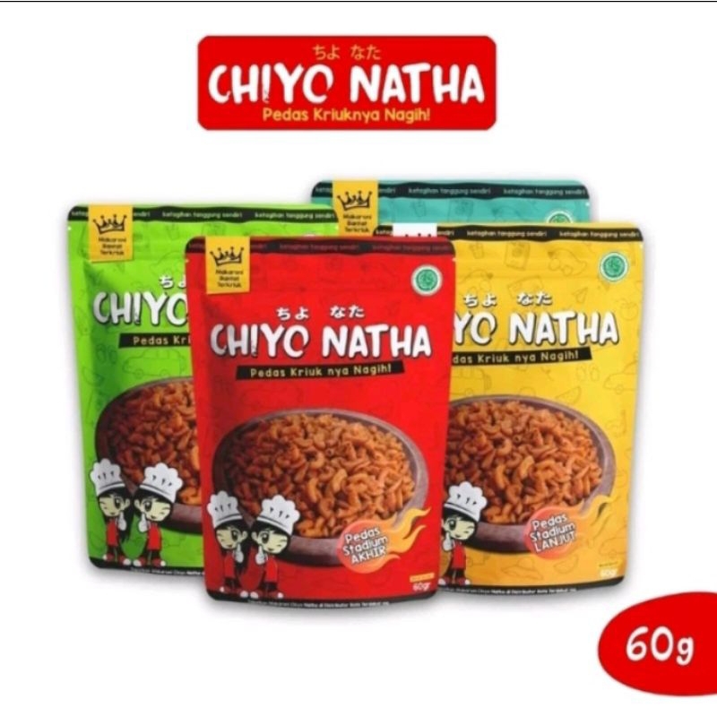 

Makroni Chiyo Natha kemasan 60 gram