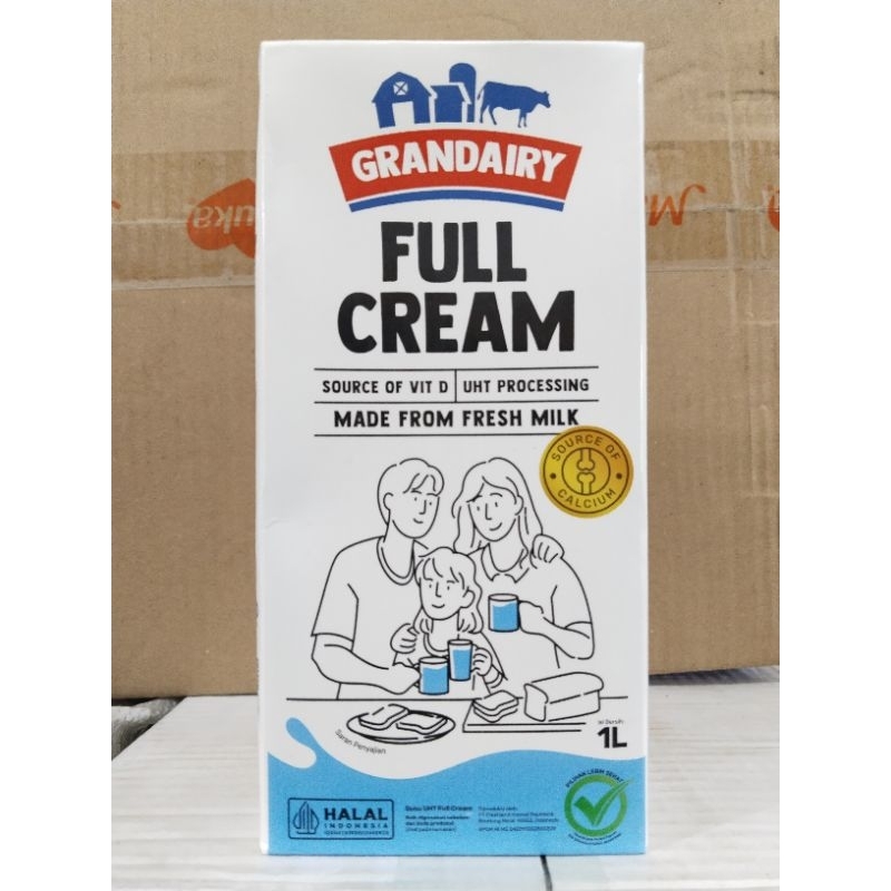

grandairy full cream 1L