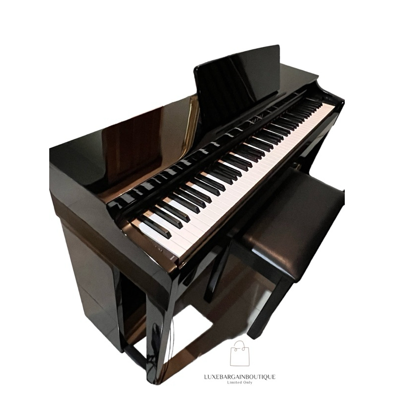 piano elektrik yamaha clavinova clp 525 SPECIAL EDITION BLACK GLOSS FINISHING /electric piano terbai