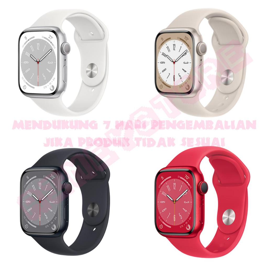 Apple Watch / iWatch Series 8 41MM,45MM S8 Second Original 100% Fullset Bergaransi Ex Internasional