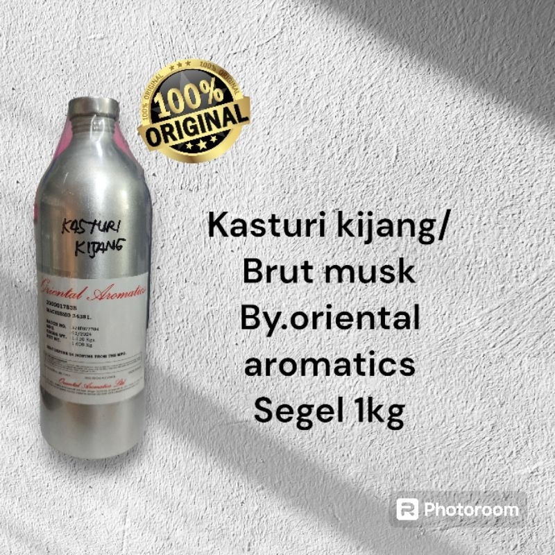 kasturi kijang / Brut musk by.oriental aromatics 1kg segel