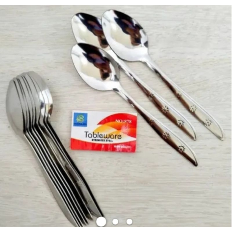 SENDOK MAKAN STAINLESS TEBAL HARGA SATU LUSIN