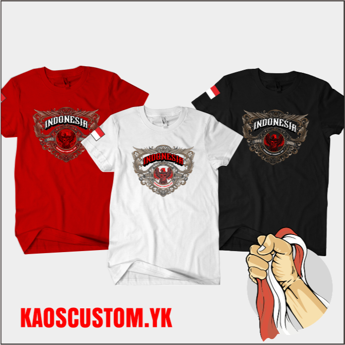 KAOS INDONESIA 2024/KAOS KEMERDEKAAN/KAOS/KEMERDEKAAN/INDONESIA 2024