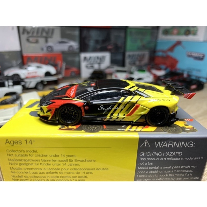 Mini GT LBWK Lamborghini Aventador infinite