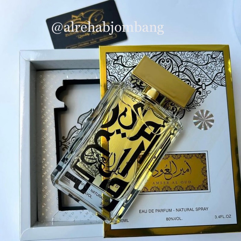 Parfum Ameer Al Oud Gold by Almas 100ml Spray Original