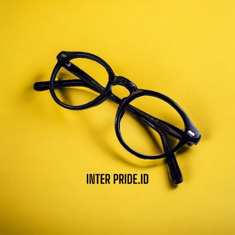 KACAMATA BULAT KECIL PRIA&WANITA FRAME PLASTIK TEBAL,LENSA PHOTOCROMIC eyewear glasses FASHION
