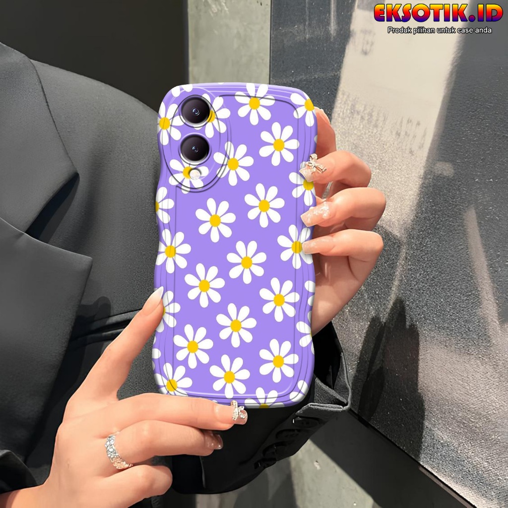 Case Vivo Y17S Gelombang - Casing Vivo Y17S - Silikon Vivo Y17S - Softcase Vivo Y17S - Kesing Vivo Y