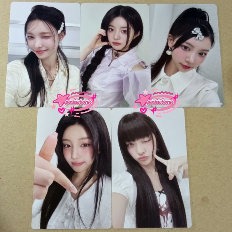 PHOTOCARD PC ILLIT WEVERSE BRAND FILM B YUNAH MINJU MOKA WONHEE IROHA OFFICIAL